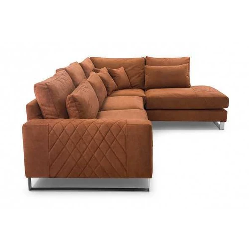 Ergonominė kampinė sofa su mediniu rėmu ir T30 putomis