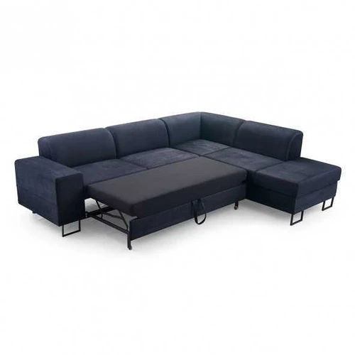 Ergonominė kampinė sofa su mediniu rėmu ir T30 putomis