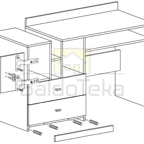 Stilinga spinta balta ir geltona – puikus akcentas jūsų interjere