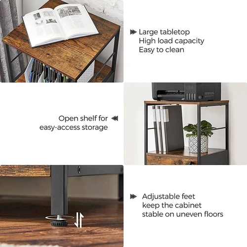 Moderni ir funkcionali 107,9 cm aukščio kartoteka