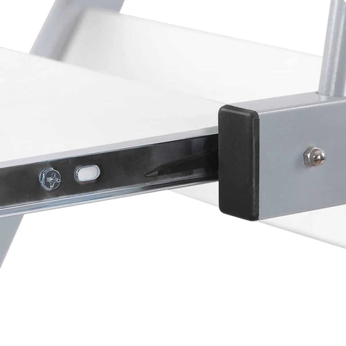 VASAGLE kompaktiškas kompiuterio stalas su ratukais ir klaviatūros lenta