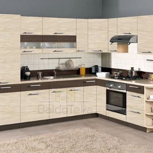 Šviesi rijeka spinta be stalviršio – modernus sprendimas