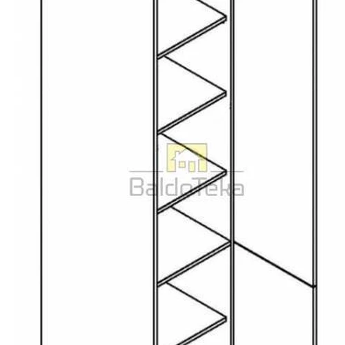 Aukšti 210 cm MODENA spintos – erdvė ir stilius