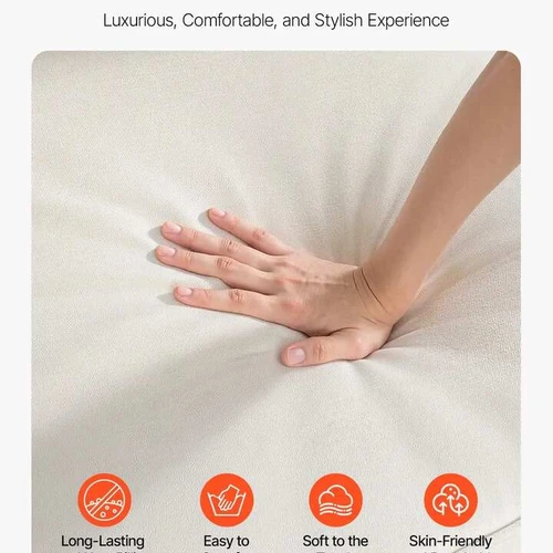 Sekcijinė sofa su daiktadėžėmis – balta, aksomas