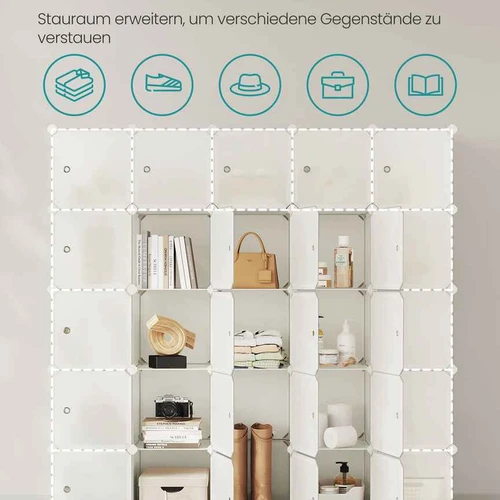 Modulinė spinta 31x123x123cm., kreminės spalvos - Spintos, spintelės