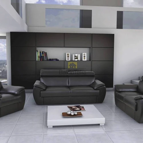 Aukštos kokybės odiniai baldai su reguliuojama galvos atrama