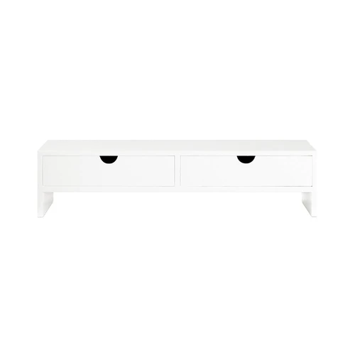 Monitoriaus stovas 47x18x11cm., baltos spalvos