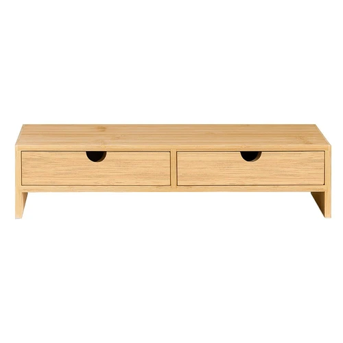 Monitoriaus stovas 47x18x11cm., šviesiai rudos spalvos - Darbo stalai