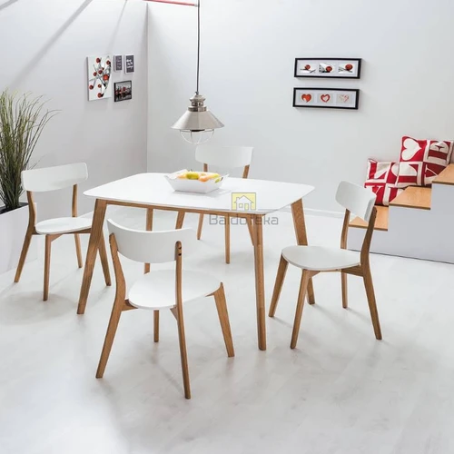 MDF stalviršis ir natūralios medžio kojos