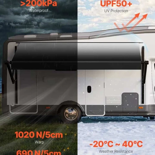 Juodas gradientinis tentas su DC12V motoru