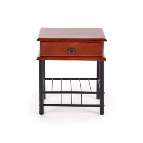 Elegantiška skruzdėlyno ir juodos spalvų kombinacija spintelėje