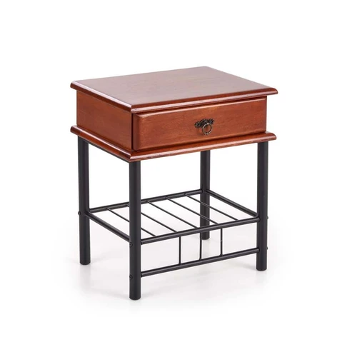 Moderni skruzdėlyno ir vyšninės spalvų spintelė