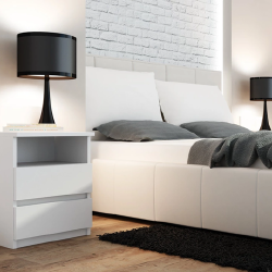 Tvarkinga MDP spintelė su PVC kraštais ir ritininiais bėgeliais