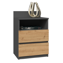 Kompaktiška MDP spintelė su PVC dengtais kraštais