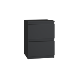 Naktinė spintelė Malwa M2 30, juoda