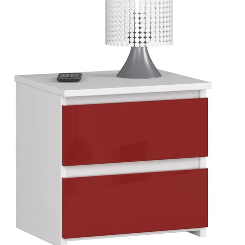 Naktinė spintelė NORE CL2 40 cm., raudona