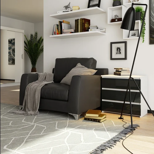 Stilinga komoda su patogiais stalčiais