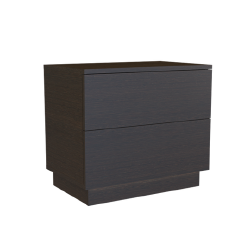 Naktinė spintelė Sela S2, ruda