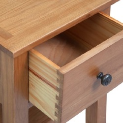 Naktiniai staliukai 2vnt., 36x30x47cm, ąžuolo medienos masyvas - Naktinės spintelės