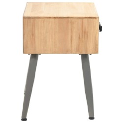 Naktinis staliukas, 43x38x50cm, eglės medienos masyvas - Naktinės spintelės