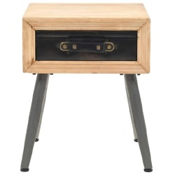 Naktinis staliukas, 43x38x50cm, eglės medienos masyvas - Naktinės spintelės