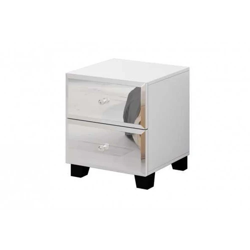 Naktinis staliukas BELLAGIO BG22 matinis baltas