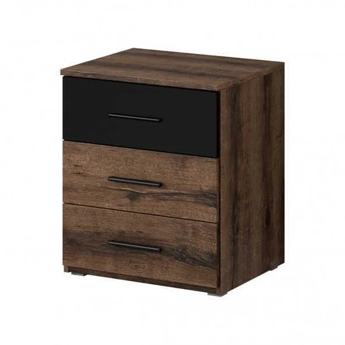 Naktinis staliukas BETA BE22 ąžuolinis monastero / juodas