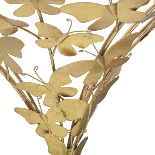Naktinis staliukas Butterflies, Auksinė, 44,5 × 34,5 × 24,5 cm - Naktinės spintelės