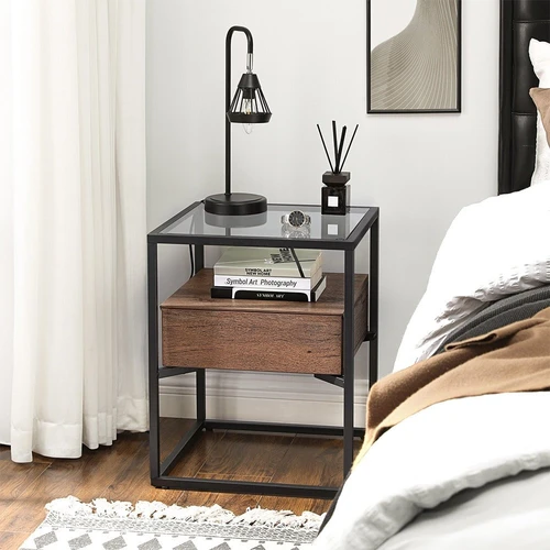 Elegantiškas šoninis staliukas su 30 kg apkrova