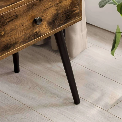 Stilingas naktinis stalelis su lempos vieta