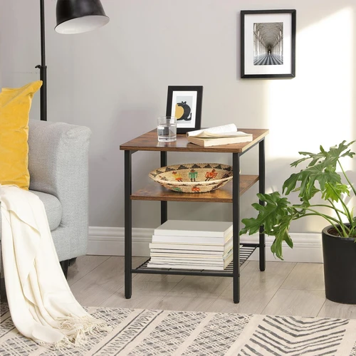 Kompaktiškas naktinis staliukas 45x45x55 cm