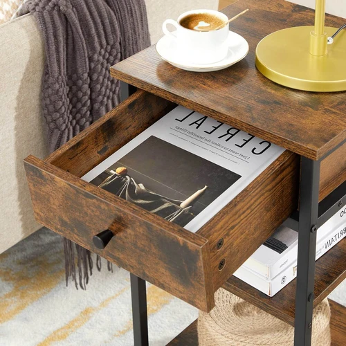 Idealus šoninis stalas su 20 kg paviršiaus apkrova