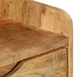 Naktinis staliukas, mango medienos masyvas, 40x30x59,5cm - Naktinės spintelės