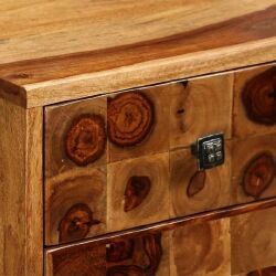 Naktinis staliukas, rausvosios dalbergijos mediena, 37x30x54cm - Naktinės spintelės