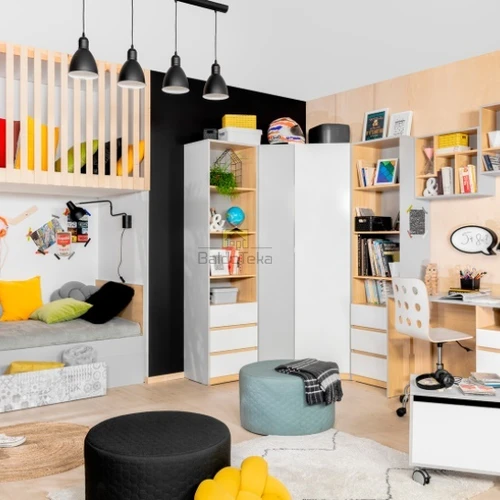 Kompaktiška lova 204x95 cm su reguliuojamu aukščiu