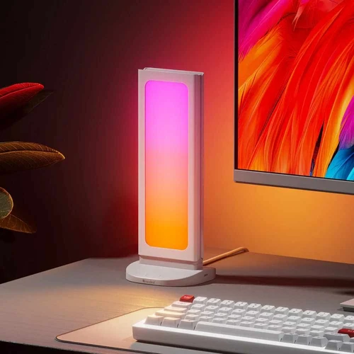 Nanoleaf Pegboard Desk Dock stalinė lempa, Balta - Staliniai šviestuvai
