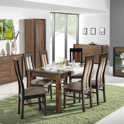 Patogi spintelė su tylaus uždarymo sistema ir medinėmis kojelėmis