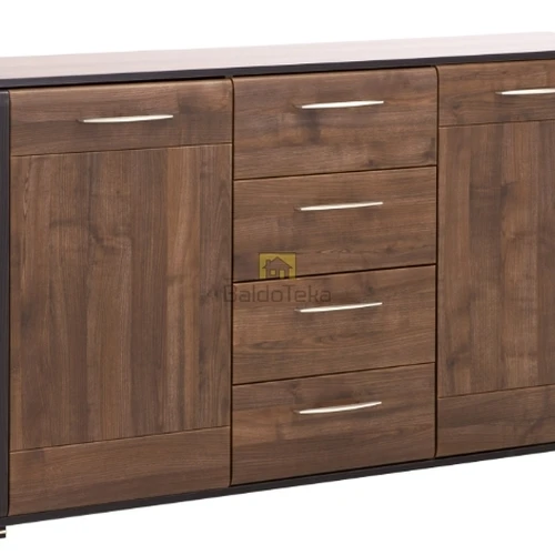 Kokybiška spinta su MDF fasadais ir tylaus uždarymo durelėmis