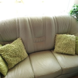 Natūralios odos : sofa su miegamąja funkcija