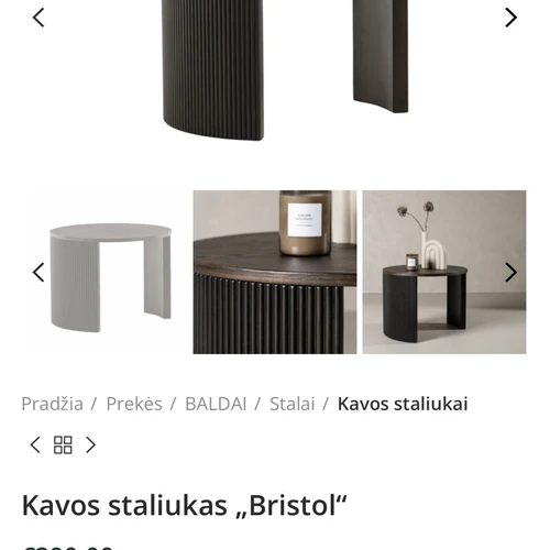 Modernus staliukas – ideali sprendimas mažiems erdvėms