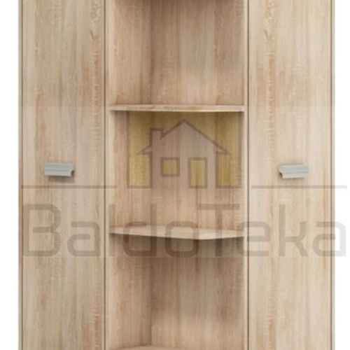 Praktiška spinta 83x190x63 cm, LMDP, spalva pagal pageidavimą