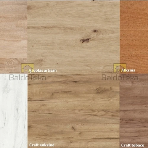 Moderni spinta 83x190x63 cm, LMDP, individuali spalva