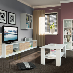 Moderni spinta 100x76x59 cm, LMDP, individuali spalva