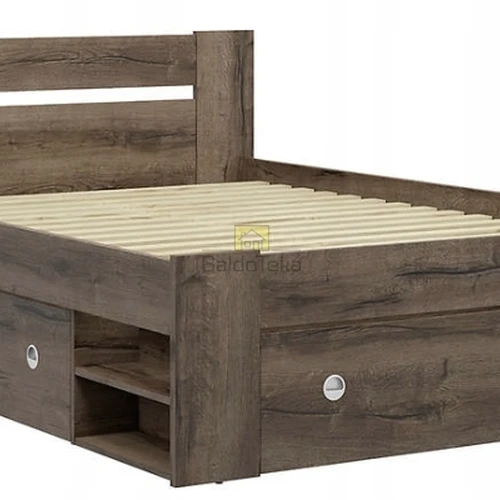 Stilinga lova be čiužinio, grotelių ir patalynės dėžės