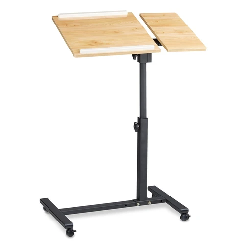 Ergonomiškas nešiojamojo kompiuterio staliukas 100x50cmReguliuojamas nešiojamojo kompiuterio staliukas darbuiUniversalus staliukas nešiojamajam komp