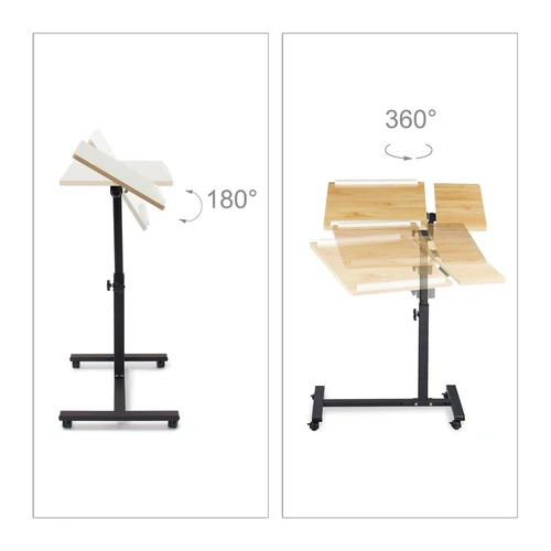Ergonomiškas nešiojamojo kompiuterio staliukas 100x50cmReguliuojamas nešiojamojo kompiuterio staliukas darbuiUniversalus staliukas nešiojamajam komp