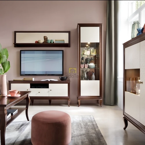 Elegantiška spinta su tylaus uždarymo sistema ir PVC fasadais