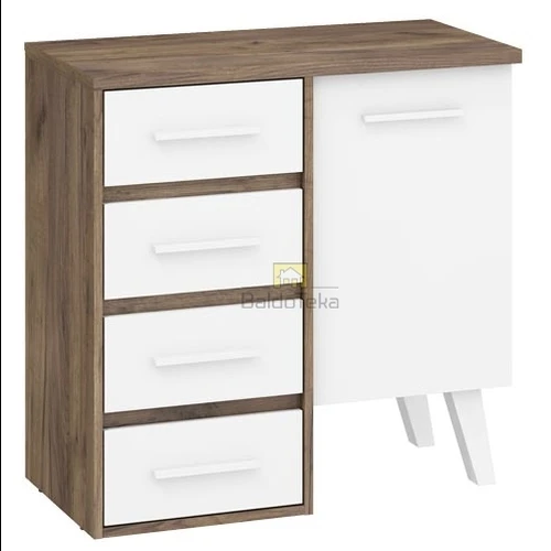 Praktiška spinta su tylaus uždarymo mechanizmu