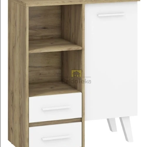 Ergonominė spintelė su tylaus uždarymo sistema