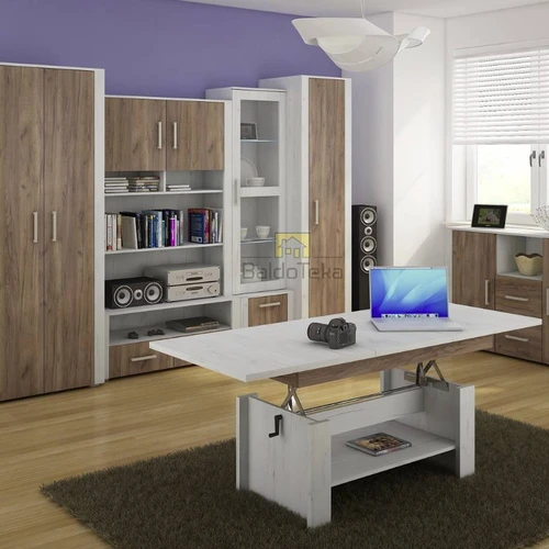 Craft balta/craft tobaco spalva